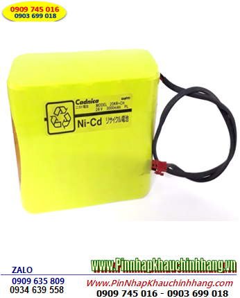 Pin dialysis machine _Pin máy chạy thận 24v 3000mAh (20KR-CH) ; Pin sạc NiMh 24v 3000mAh